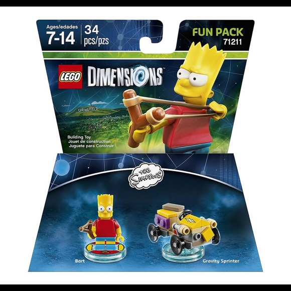 Lego Other - LEGO Dimensions The Simpsons Fun Pack #71211